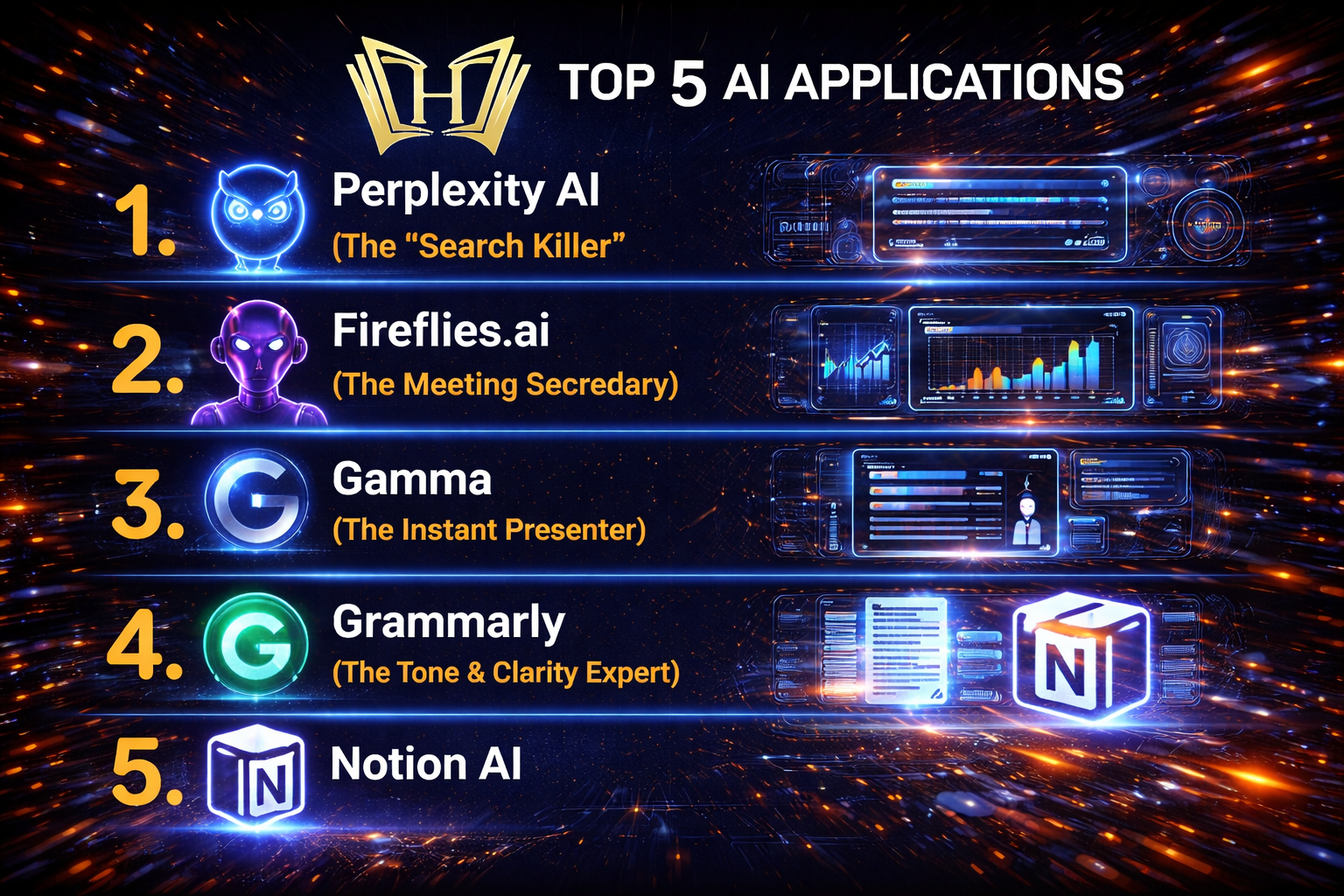 5 Best AI Applications Daily Business Use